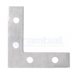 Soporte tipo L para perfiles aluminio 2020