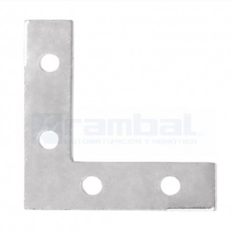 Soporte tipo L para perfiles aluminio 2020