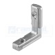 Conector en Forma de L Para Perfiles T-Slot 2020
