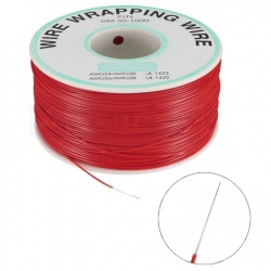 Cable Rollo Cobre Rojo - 30AWG