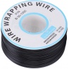 Cable Rollo Cobre Negro - 30AWG 230mt