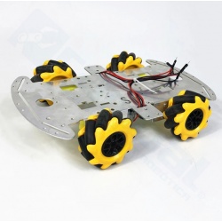 Robot chasis de coche 4WD Mecanum