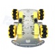 Robot chasis de coche 4WD Mecanum
