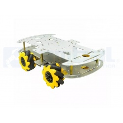 Robot chasis de coche 4WD Mecanum