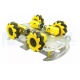 Robot chasis de coche 4WD Mecanum