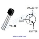 Transistor 2N2222A NPN TO-92