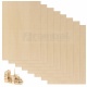 Lamina Madera Grabado Laser - Wood Sheet 300x200mm