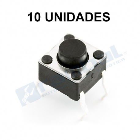 Pulsador Momentaneo 6mm Square
