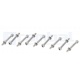 Tornillos M2 de 20 mm con cabeza Allen