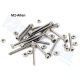 Tornillo Allen M2 con tuerca 10mm Largo.