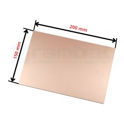 Tarjeta PCB Virgen Doble Cara - 150x200mm