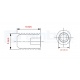 Tornillos M5 x 5mm Punta Allen