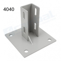 SOPORTE PARA PERFIL DE ALUMINIO 4040