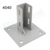 SOPORTE PARA PERFIL DE ALUMINIO 4040