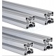 Riel Lineal Perfil 4040 T-Slot 1000mm
