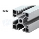 Riel Lineal Perfil 4040 T-Slot 1000mm