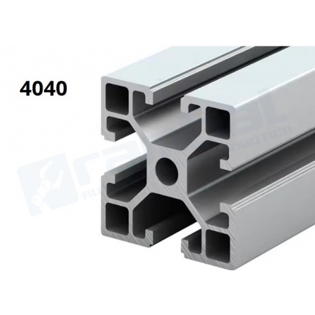 Riel Lineal Perfil 4040 T-Slot 1000mm