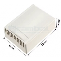 Caja de conexión de plástica ABS