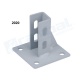 SOPORTE PARA PERFIL DE ALUMINIO 2020