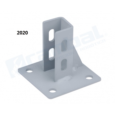 SOPORTE PARA PERFIL DE ALUMINIO 2020