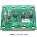 Display LCD grafica de 128x64 Azul