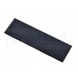 Mini Panel Fotovoltaico 6V 100mA - 0.6 W 128X38mm 