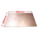 Placa PCB FR4 20x30cm Virgen de Cobre One Side 