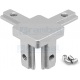 Angulo Conector Triple de Metal para Perfiles 20×20