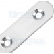 Pletina Union Soporte Plano 46X16mm Acero