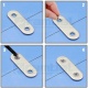 Pletina Union Soporte Plano 46X16mm Acero