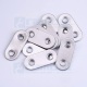 Pletina Union Soporte Plano 46X16mm Acero