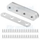 Soporte tipo L para perfiles aluminio 2020
