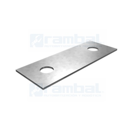 Soporte placa plana 4x40mm Acero