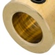 Acople rígido de latón 12mm x 8mm – Conector de Ejes