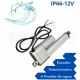 Actuador lineal con potenciometro 700N/IP66 12V