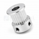 Polea dentada GT2 20 Dientes 8mm correa 10mm