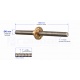 Husillo Tornillo Trapezoidal Cuadrado T8 CNC 1000mm