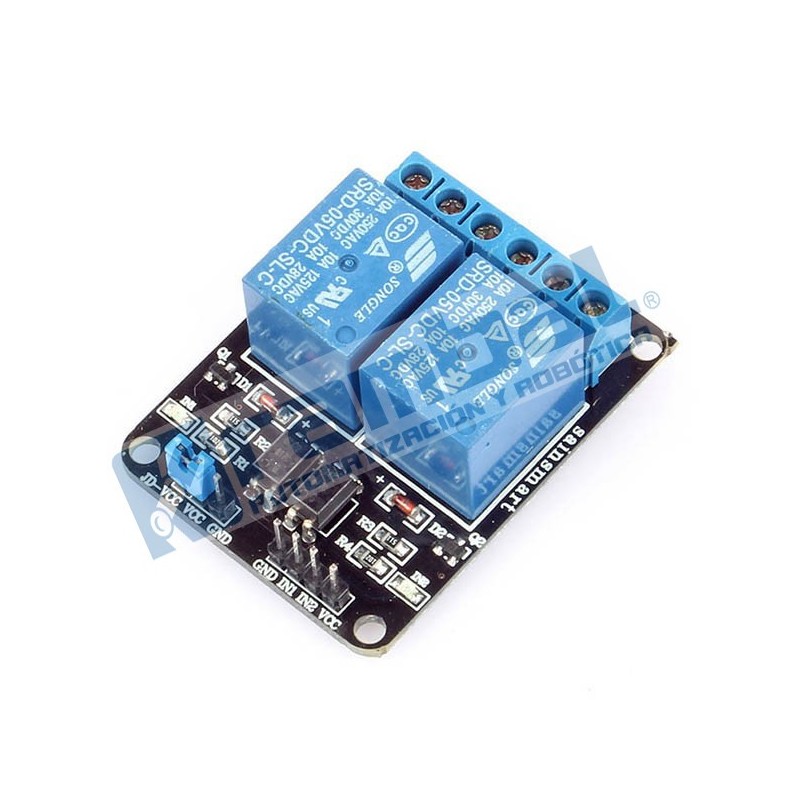 Modulo Relay - 2 canales V2