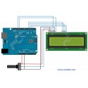 Pantalla LCD 16x2 con pines soldados