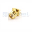 Conector Polarizado SMA - Montaje Vertical