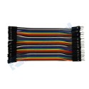 40 Cables de conexion de 20 cm Macho/Hembra Super Life