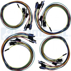 40 Cables de conexion de 20 cm Macho/Hembra Super Life