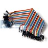 Cable Doble Macho 20cm