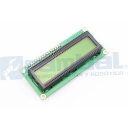 Pantalla LCD 16x2 Amarillo