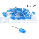 LED Basico Azul - 5mm - 100pcs