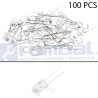 LED Basico Blanco - 5mm - 100pcs