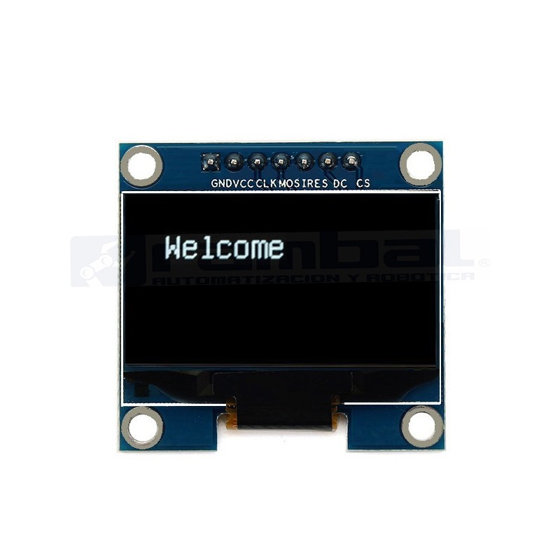 1.3" SPI/IIC Pantalla 7pin OLED LCD Color Blanco