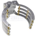 Garra metalica robusta robotica