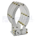 Garra metalica robusta robotica