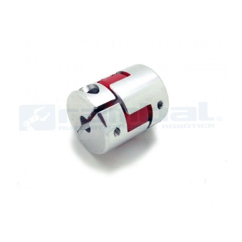 Flex Shaft Acople Stepper 6.35x8 mm
